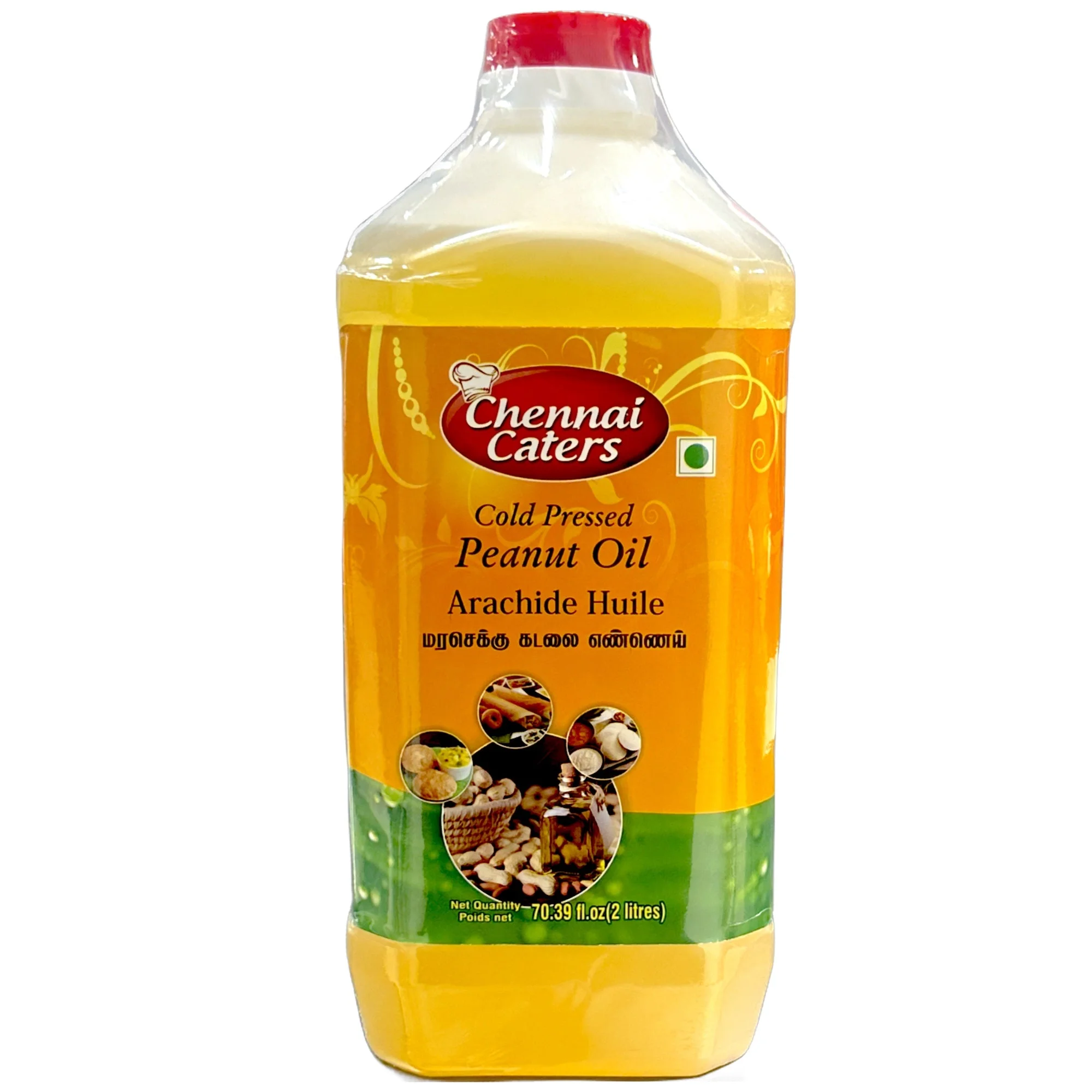 Chennai Chennai Caters Peanut Oil (Cold Pressed) 2L 2L